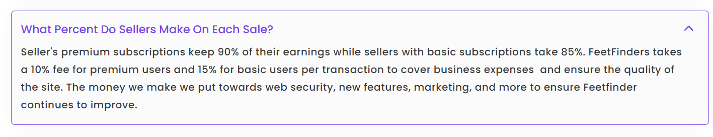 FeetFinder platform overview