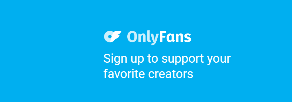 OnlyFans subscription platform banner