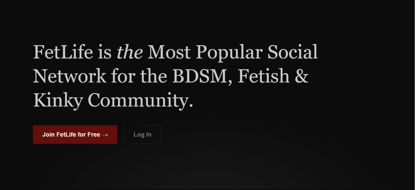 FetLife fetish community platform