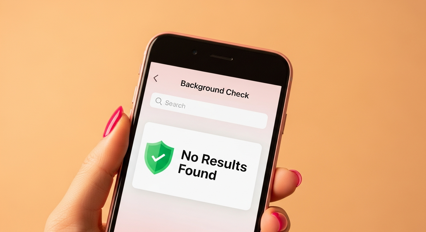 Does FeetFinder show up on a background check?
